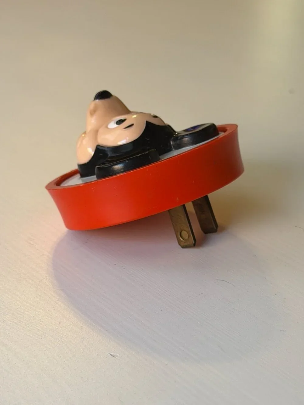 Vintage 1970s General Electric Walt Disney Productions Mickey Mouse Night Light